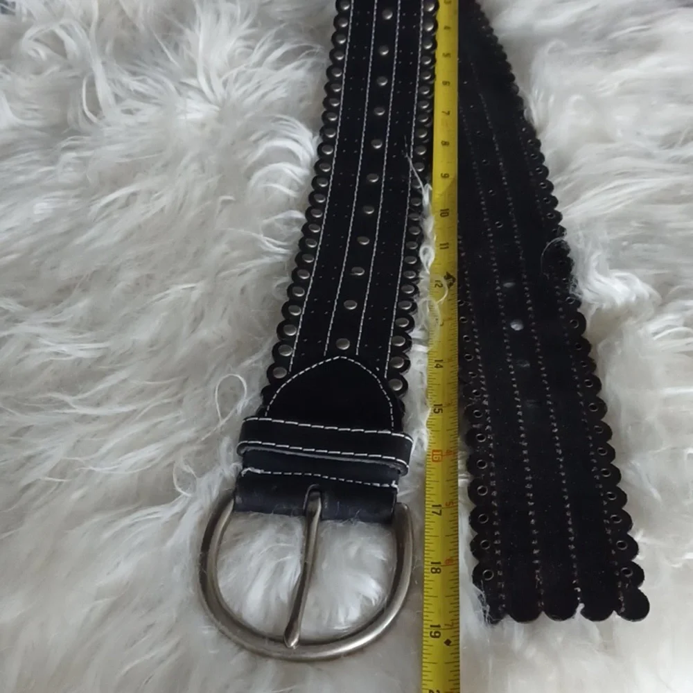 Black Leather Belt